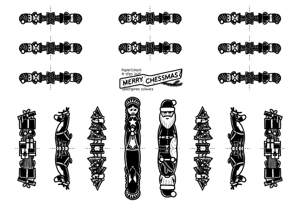 Robocheck - schwarze Figuren